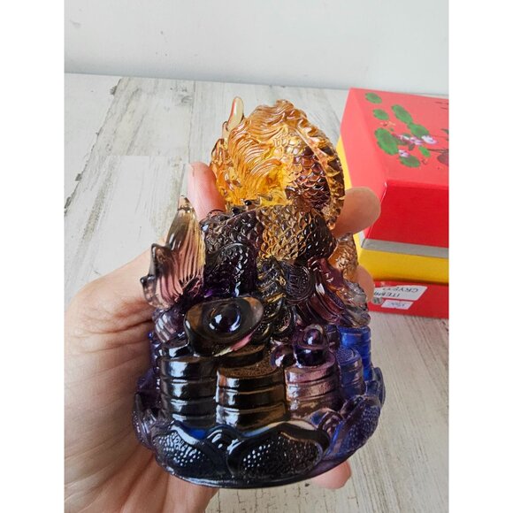 Kalifano Crystal dragon ball Chinese‎ unique rainbow - Picture 4 of 10